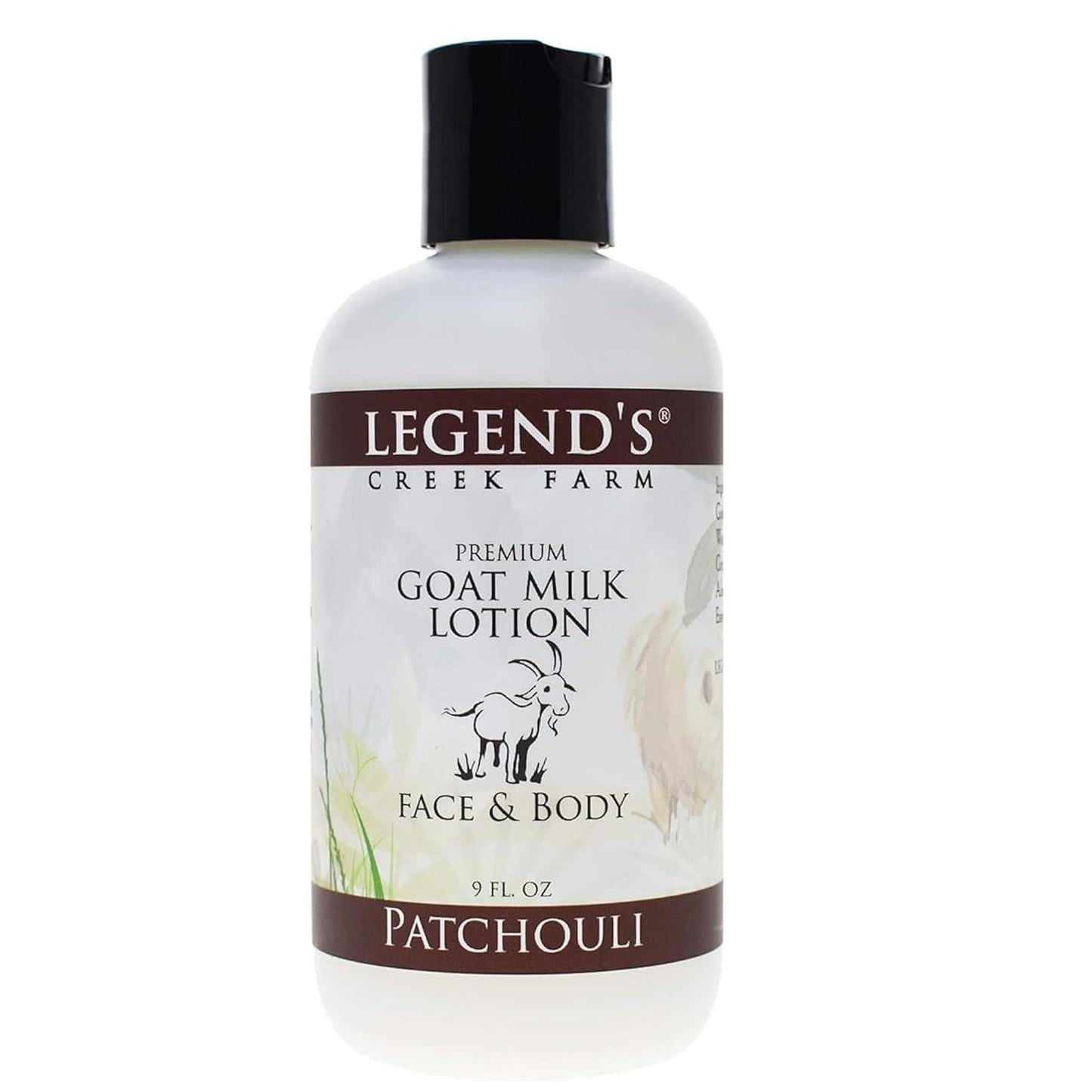 Legend's Creek Farm Goat Milk Lotion - Deeply Moisturizing Goat Milk Body Lotion for Body, Hand & Face - 9 oz Body Moisturizer with Shea Butter