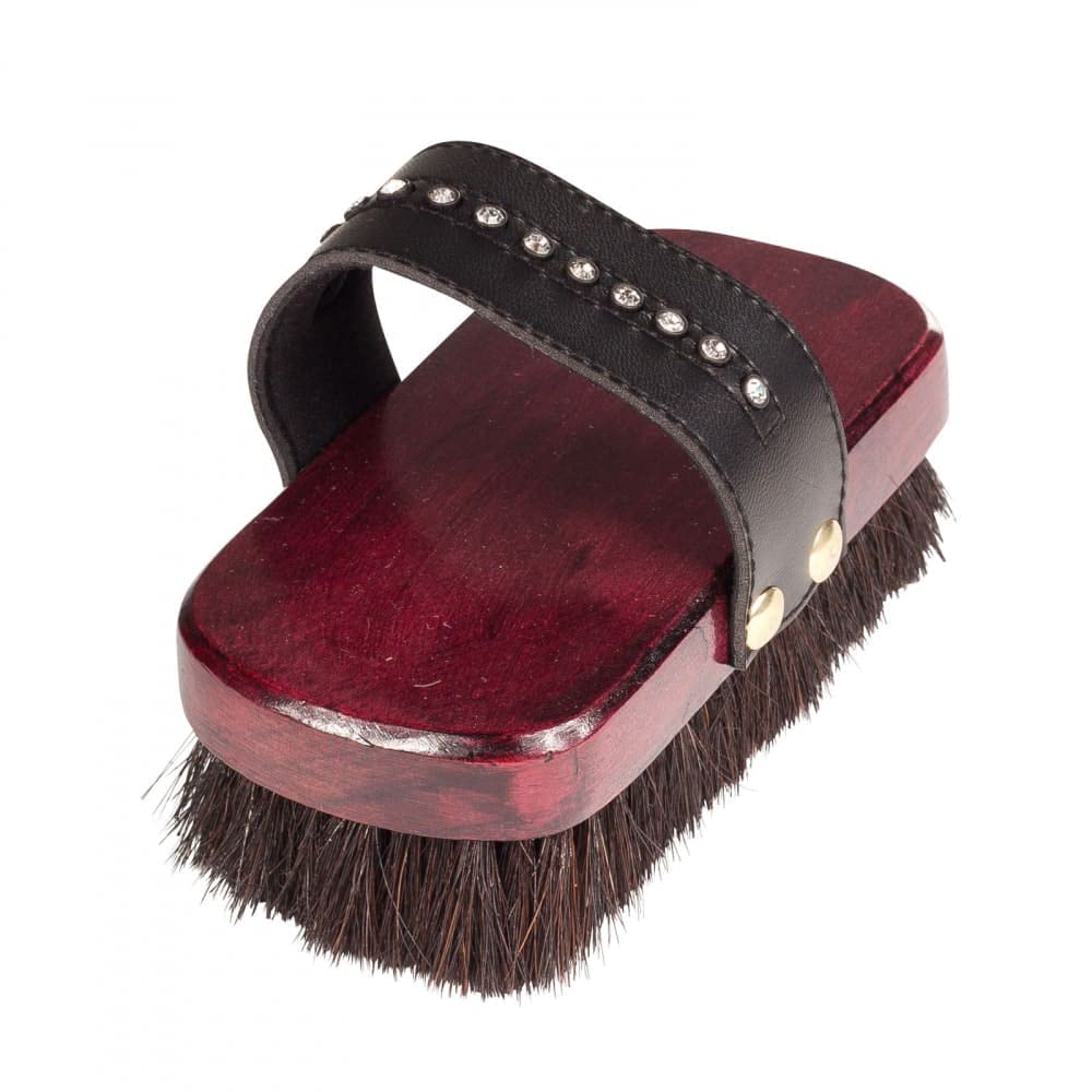 Horze Deluxe Mini Body Brush - Brown - One Size Beauty and Personal Care HORZE
