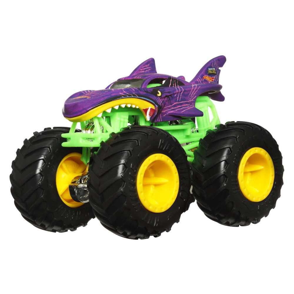 Hot Wheels Monster Trucks Color Shifters Shark Wreak 2023