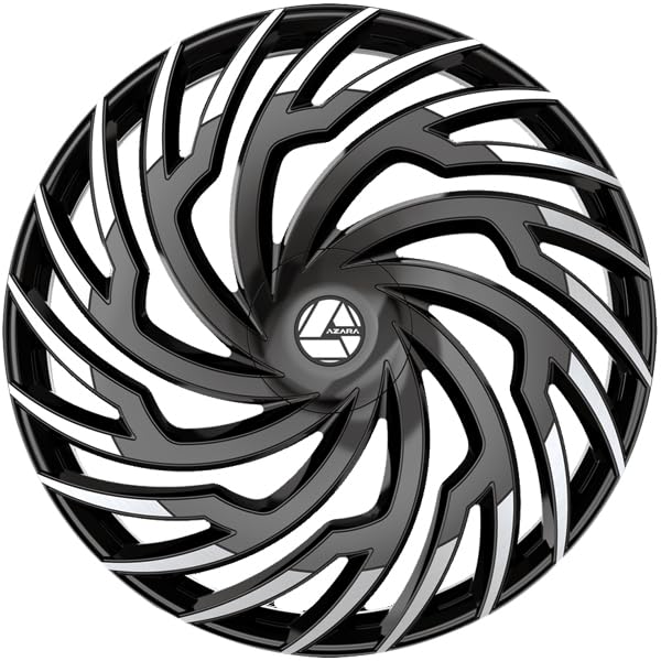 Azara AZA-536 20x8.5 5x114.3 5x120 +35 Cb 74.1 Gloss Black & Machined