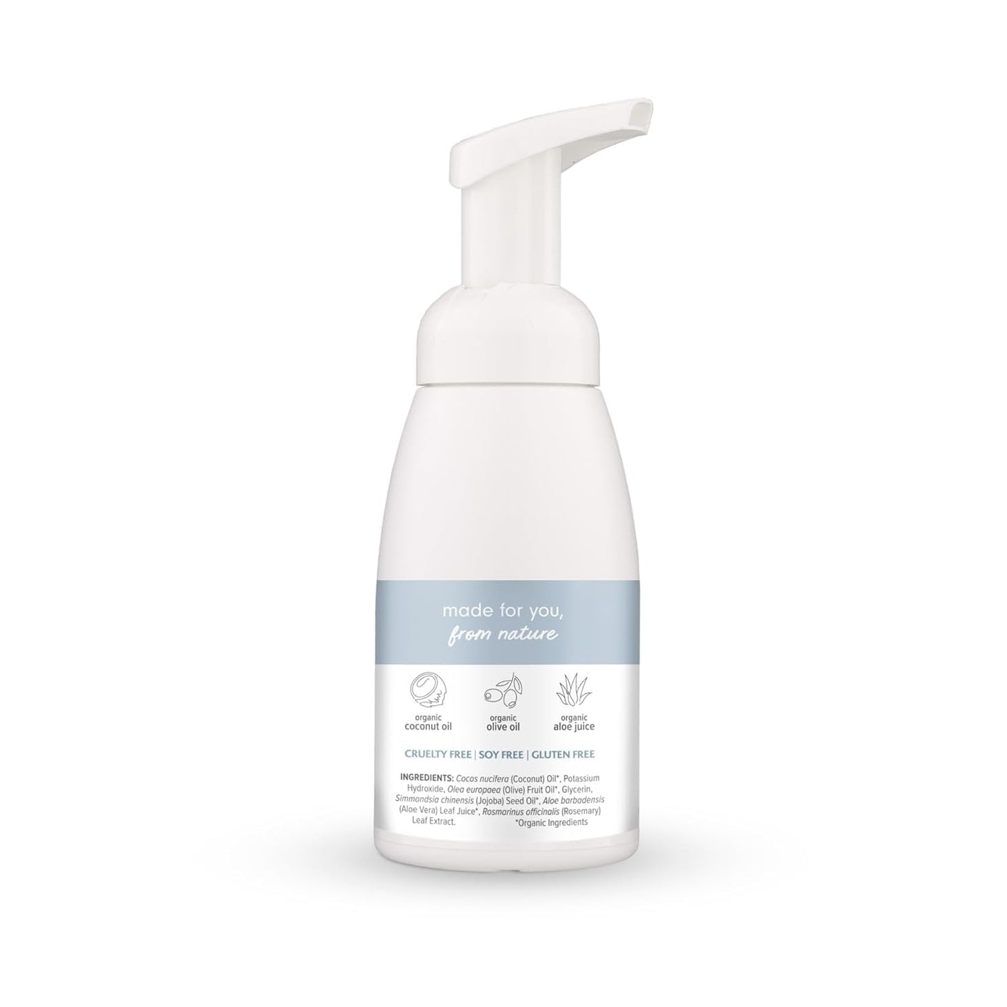Dr. Mercola Foaming Hand Soap Unscented (8 Fl. Oz.), USDA Certified Organic