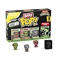 Funko Bitty POP! Teenage Mutant Ninja Turtles (TMNT) - Splinter, 4-Pack - Splinter, Raphael, Rocksteady and A Surprise Mystery Mini Figure - 0.9 Inch…