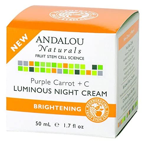 Andalou Naturals Night Crm Prpl Carrot+c