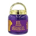 BTL Braiding Gel Supreme 72 Oz Bulk Super Size Jar - Ultimate Hair Styling Solution for Braids, Locs & Twists | Long-Lasting Strong Hold | Non-Greasy