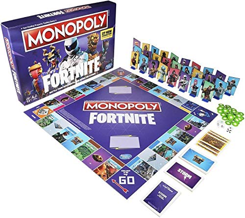 Monopoly: Fortnite Edition Board Game Inspired by Fortnite Video Game Ages 13 & Up