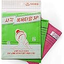 9pcs Genuine Korean/Asian Exfoliating Bath Washcloth, Skin Massage (Green 6pcs, Red 3pcs) Genuine Korean Italy Towel, Removing Dry, Dead Skin Cells