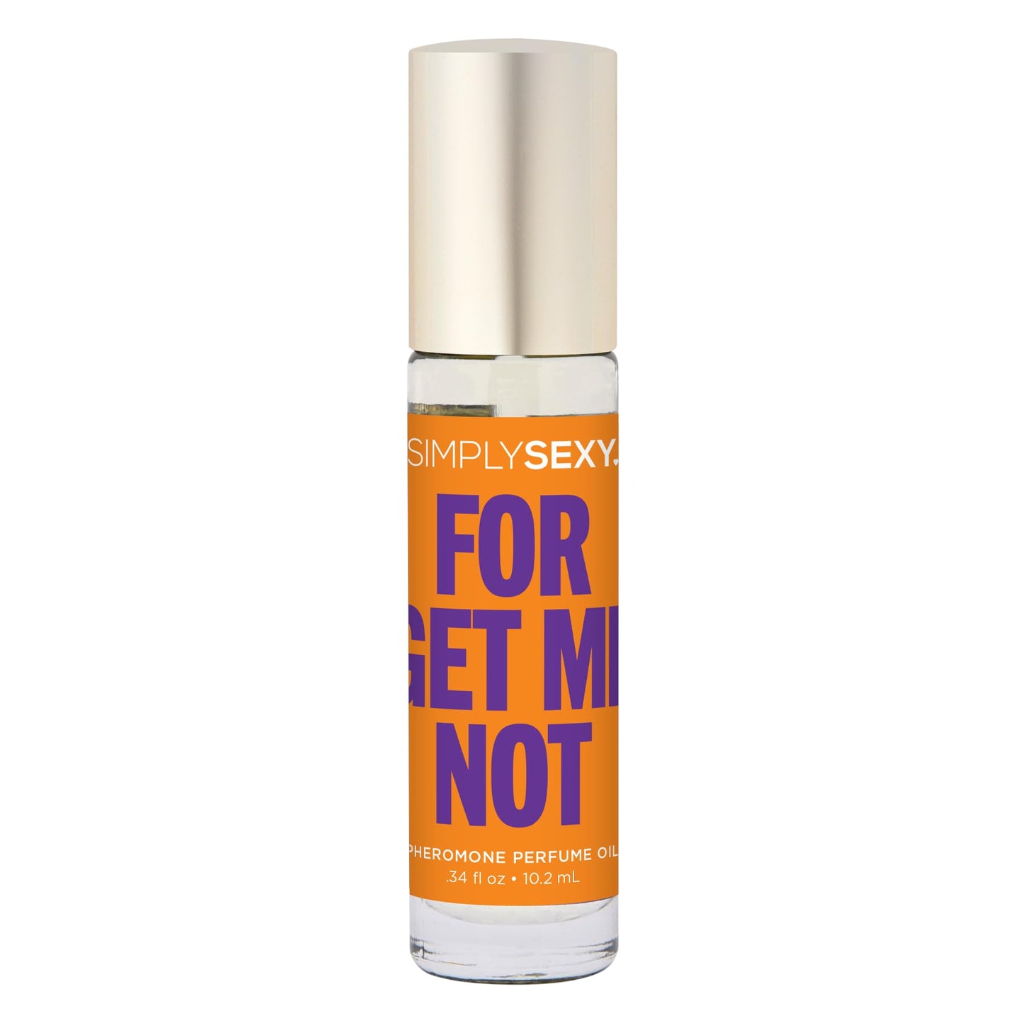 SIMPLY SEXY Affirmations Forget Me Not Pheromone Perfume Oil - Warm Spiced Woody Scent with Notes of Natural Orange, Lemon, Coconut, and Pear