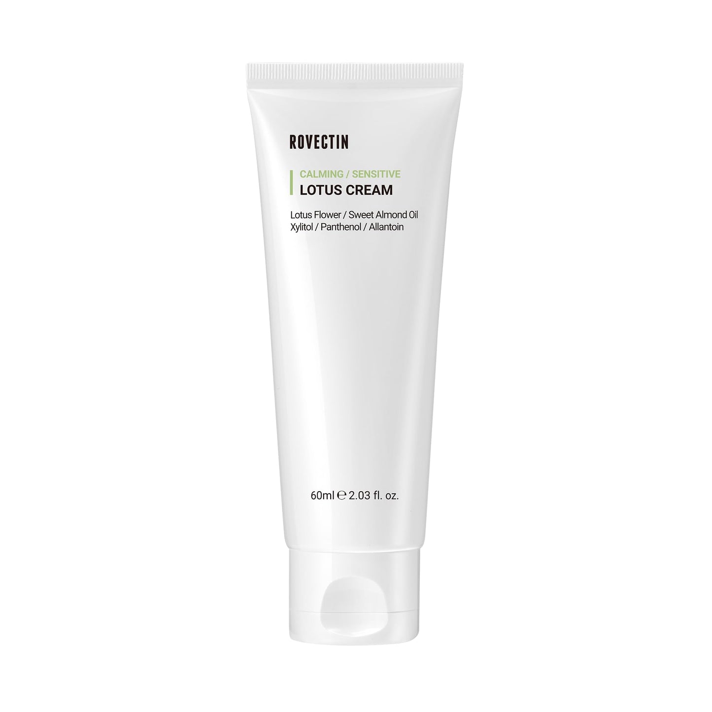 ROVECTIN Calming Lotus Cream - Lightweight Hydrating & Soothing Moisturizer Face Cream for Sensitive Skin | 75% Lotus Water Extract & Niacinamide
