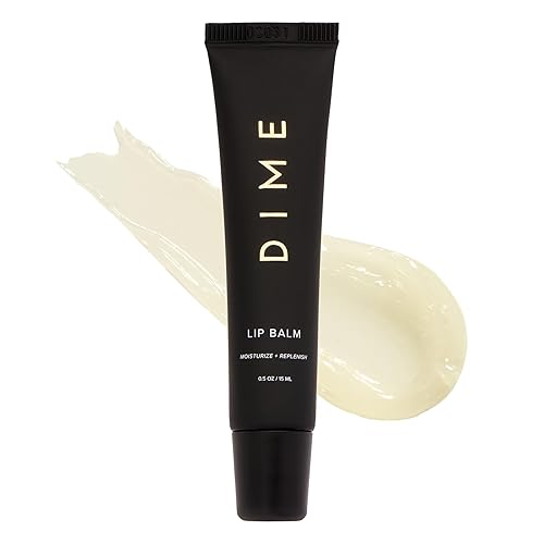 DIME Beauty Lip Balm, Hydrating Lip Balm and Gloss, Vegan & Cruelty-Free, Anti-Aging Lip Care, .5 oz / 15 ml