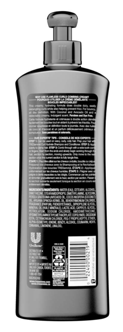 Tresemme Flawless Curls Combing Cream 10.2 Ounce (301ml) (Pack of 2)