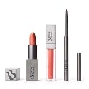 Rinna Beauty Lip Kit - Call Me Coral - All-in-One Lip Kit Includes Lipstick, Lip Gloss, and Lip Liner - Vegan, Long-Lasting, Anti-Aging &