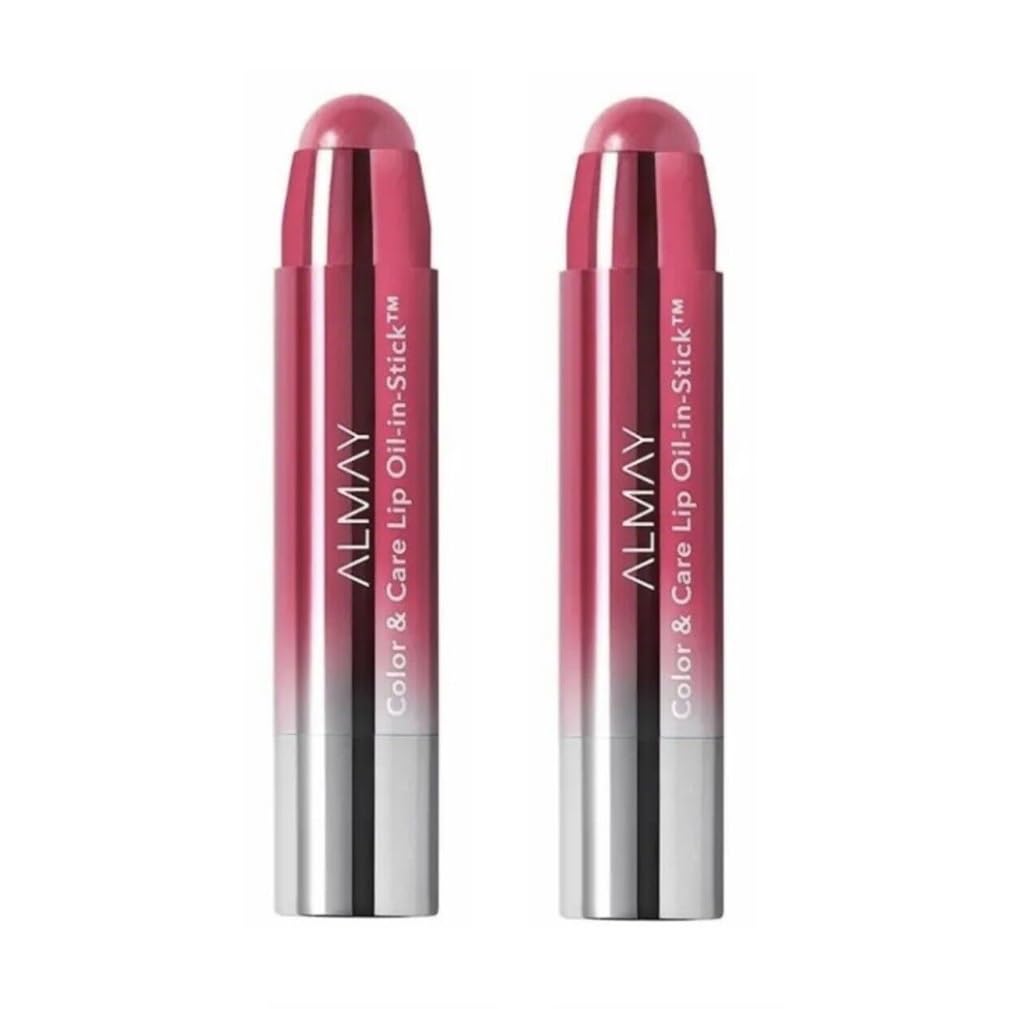 Almay Pack of 2 Color & Care Lip Oil-in-Stick, Cake Walk 140