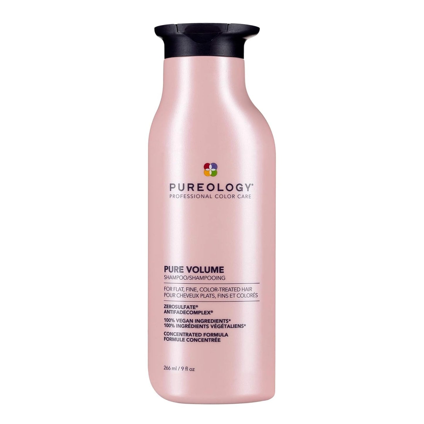 Pureology Pure Volume Shampoo - Enhances Volume and Movement, Lightweight Shampoo for Fine, Flat, Color Treated Hair, Sulfate-Free & Vegan, 9 Fl Oz Beauty and Personal Care Pureology