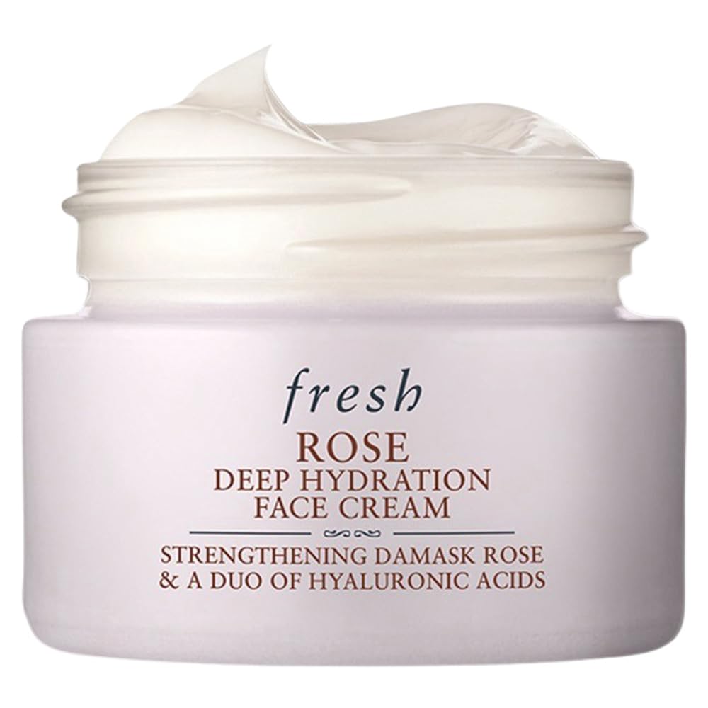 fresh Mini Rose & Hyaluronic Acid Deep Hydration Moisturizer 0.5 oz/ 15 mL