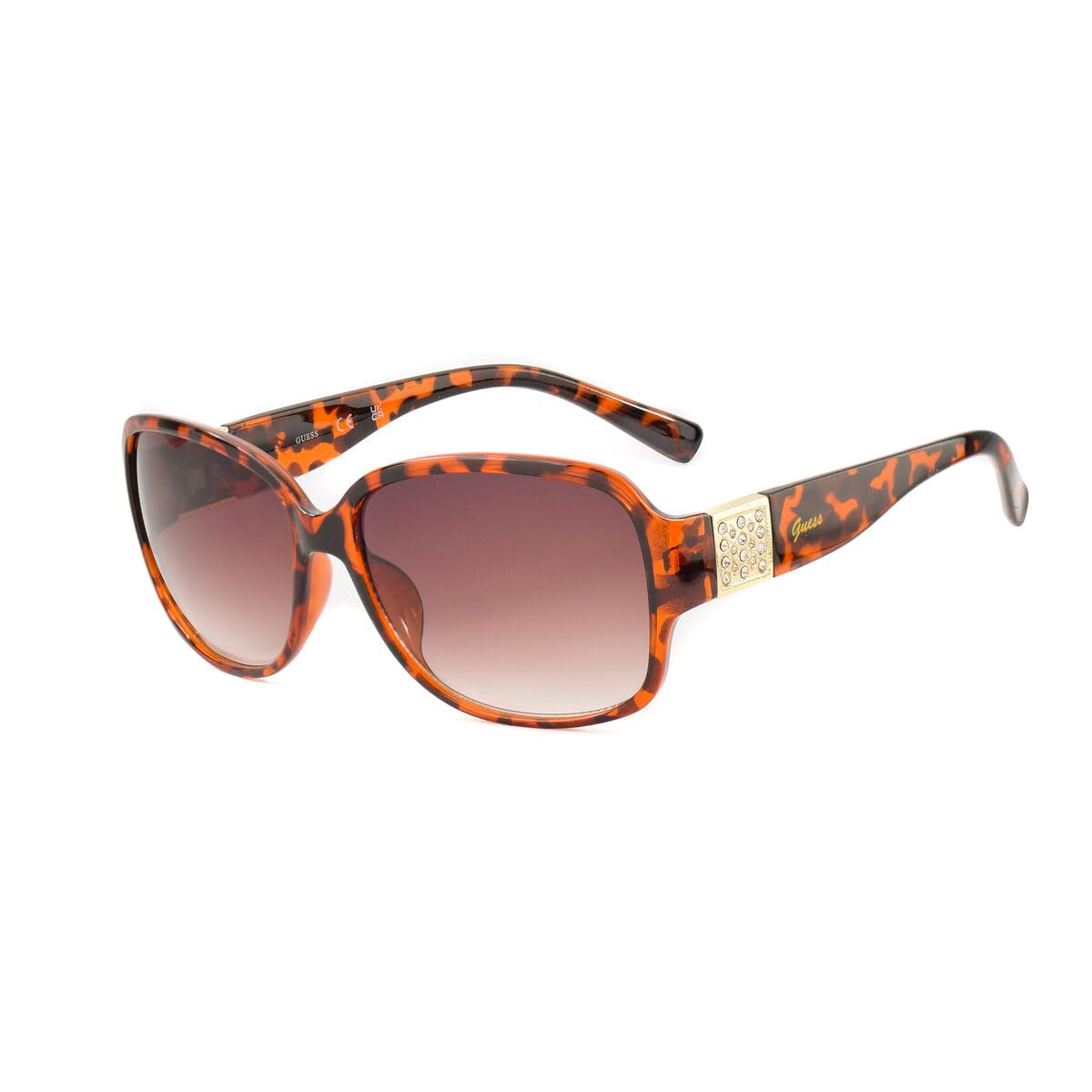 GUESS Brown Resin Women's Sunglasses