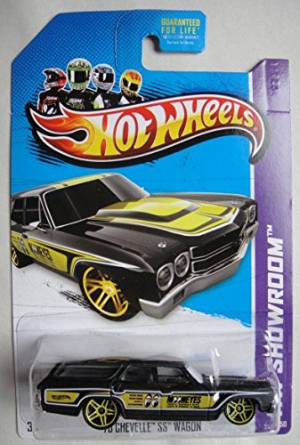 HOT WHEELS Showroom, Black '70 Chevelle SS Wagon 248/250