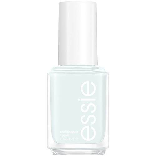 essie Salon-Quality Nail Polish, 8-Free Vegan, Ice Blue, Find Me An Oasis, 0.46 fl oz