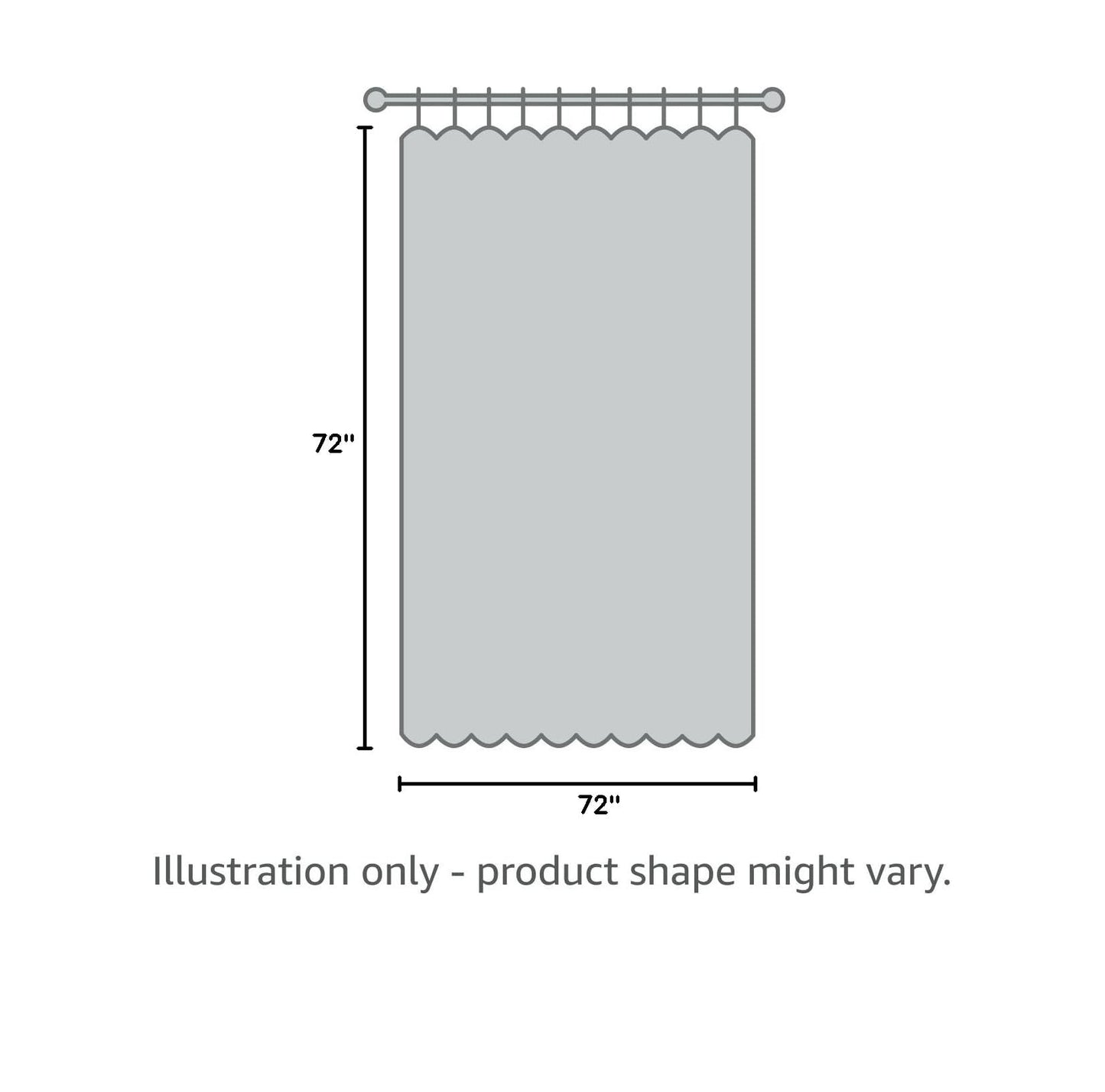 Heritage House Check Black and Nutmeg 72" x 72" Shower Curtain by Raghu