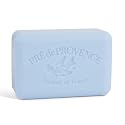 Pre de Provence Artisanal Soap Bar, Enriched with Organic Shea Butter, Natural French Skincare, Quad Milled for Rich Smooth Lather, 8.8 Ounce, Ocean