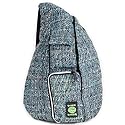 DIME BAGS Crossbody Bag, Shoulder Sling Backpack with Adjustable Single Strap, 2 Main Zipper Pockets, 7 Compartments for Storage, Durable Hempster…