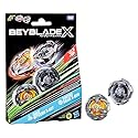 Beyblade X Gale Wyvern 3-60T & Sword Dran 3-80B Dual Pack Set with 2 Right-Spinning Tops; Battle Tops; Games/Toys for Boys & Girls 8+