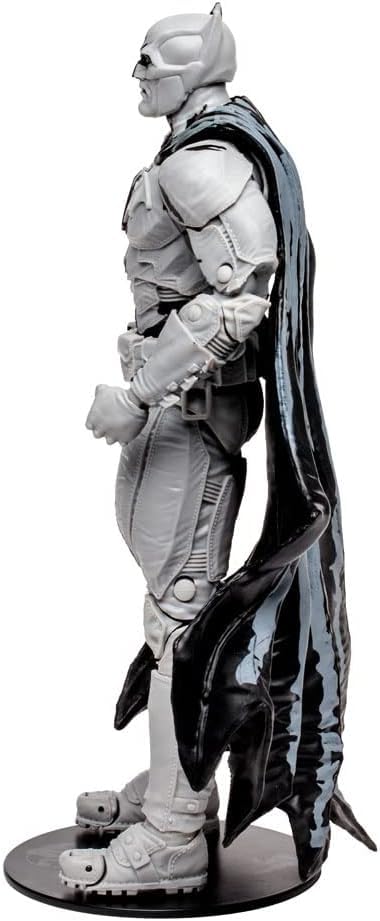 McFarlane Toys, 7-Inch DC Direct Black Adam Gold Label Batman Action (Line Art Variant) Figure with 22 Moving Parts, Collectible DC Black Adam Comic…