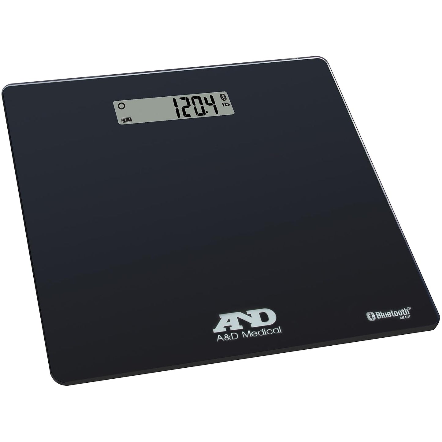 A&D Medical Digital Body Weight Scale - UC-352BLE - Bluetooth Bathroom Weight Machine, Syncs with A&D Heart Track App - 450lb (200kg) - Batteries…