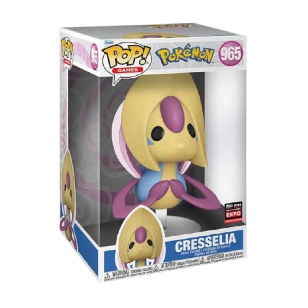 Funko Pop! Animation: Pokemon - Jumbo Cresselia (2024 Limited Edition Entertainment Expo Shared Exclusive)
