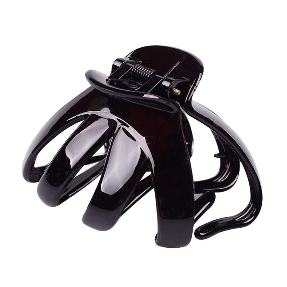 CONOFA 4 Pieces Classic Large Styling Octopus Hair Claw Clip Strong Holding Power Hair Clips Outdoor Hair Grip Hairpins Hairgrip for Women and Girls