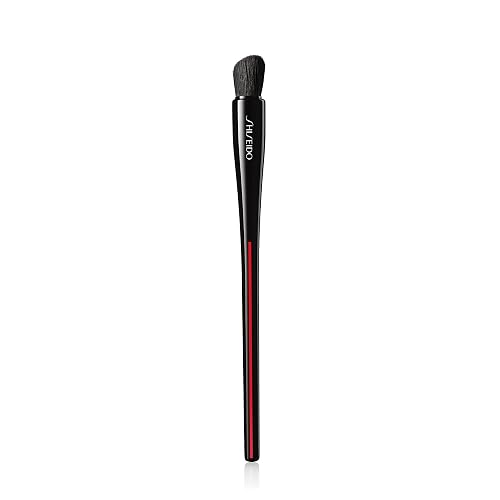 Shiseido NANAME FUDE Multi Eye Brush - Defines, Blends & Diffuses Cream, Powder & Gel Formulas - High-Performance, Synthetic Bristles for a