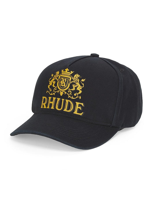 Rhude, Cresta Cigar Logo Hat, Black