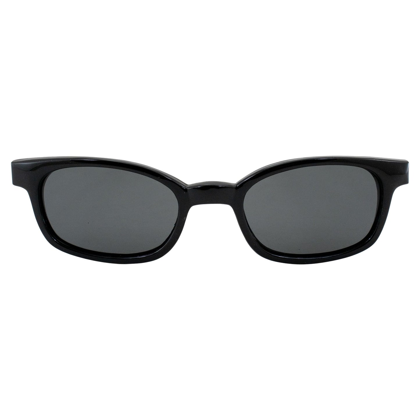 Original X-KD's 20% Larger Polarized Lenses Black Frame Biker Sunglasses