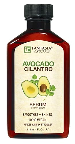 Fantasia Ic Serum Avacado Cilantro Smoothes & Shines 4 Ounce (Pack of 2)