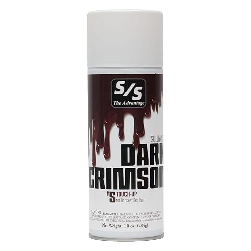 SULLIVAN'S Supply South Touch-Up Paint 10.5oz Can Darkcrimson 10OZ