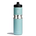 Hydro Flask 20 oz Wide Mouth Sport Cap Stainless Steel Reusable Water Bottle Dew - Vacuum Insulated, Dishwasher Safe, BPA-Free, Non-Toxic