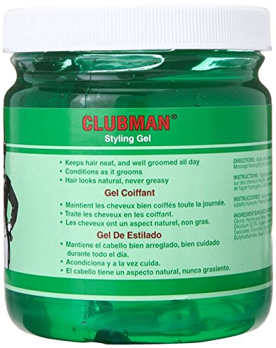 Pinaud Clubman Styling Gel 16 oz (Pack of 5)