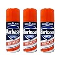 Barbasol Shave Cream 7 Ounce (Sensitive Skin, Pack of 3)