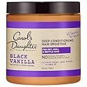 Carol's Daughter Black Vanilla Hair Smoothie for Curly, Wavy or Natural Hair, Shea Butter Hair Mask For Dry and Dull Hair, 8 Oz