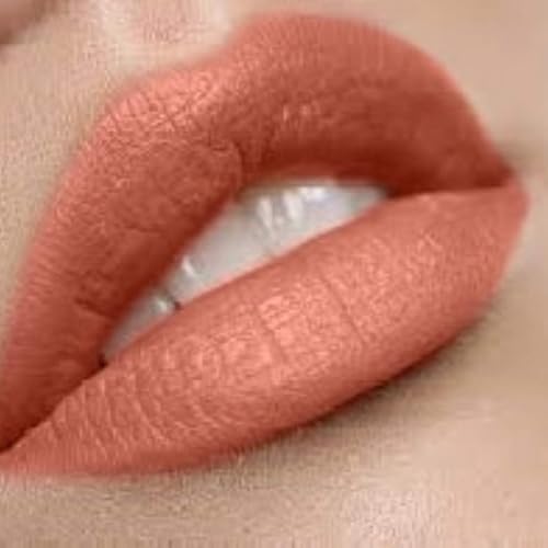 By The Clique Premium Matte Liquid Lipstick | Sun Kissed | Soft Peach Tinted Nude | Long Lasting | Perfect Texture | Cruelty-Free | Vegan | Gluten