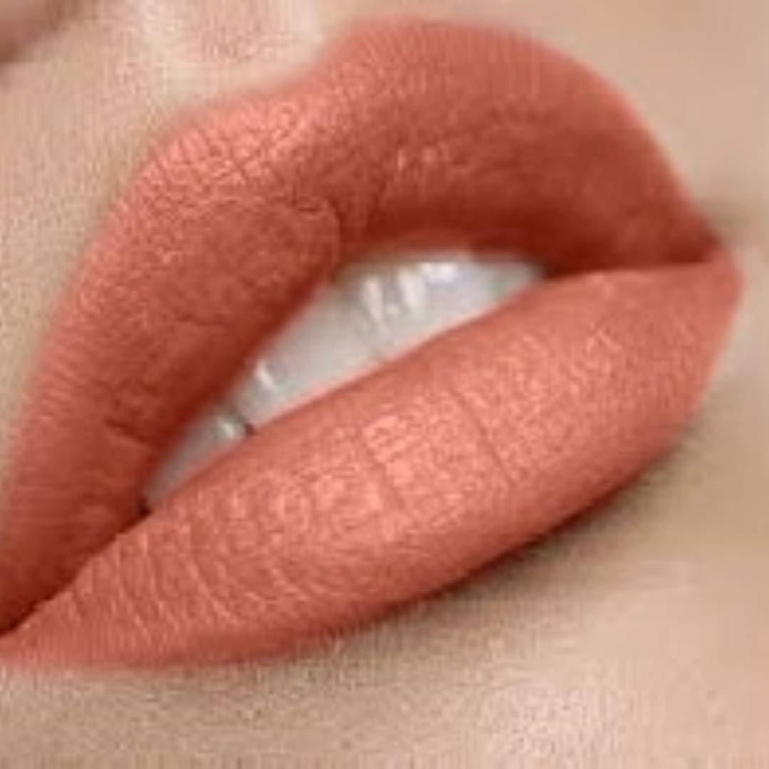 By The Clique Premium Matte Liquid Lipstick | Sun Kissed | Soft Peach Tinted Nude | Long Lasting | Perfect Texture | Cruelty-Free | Vegan | Gluten
