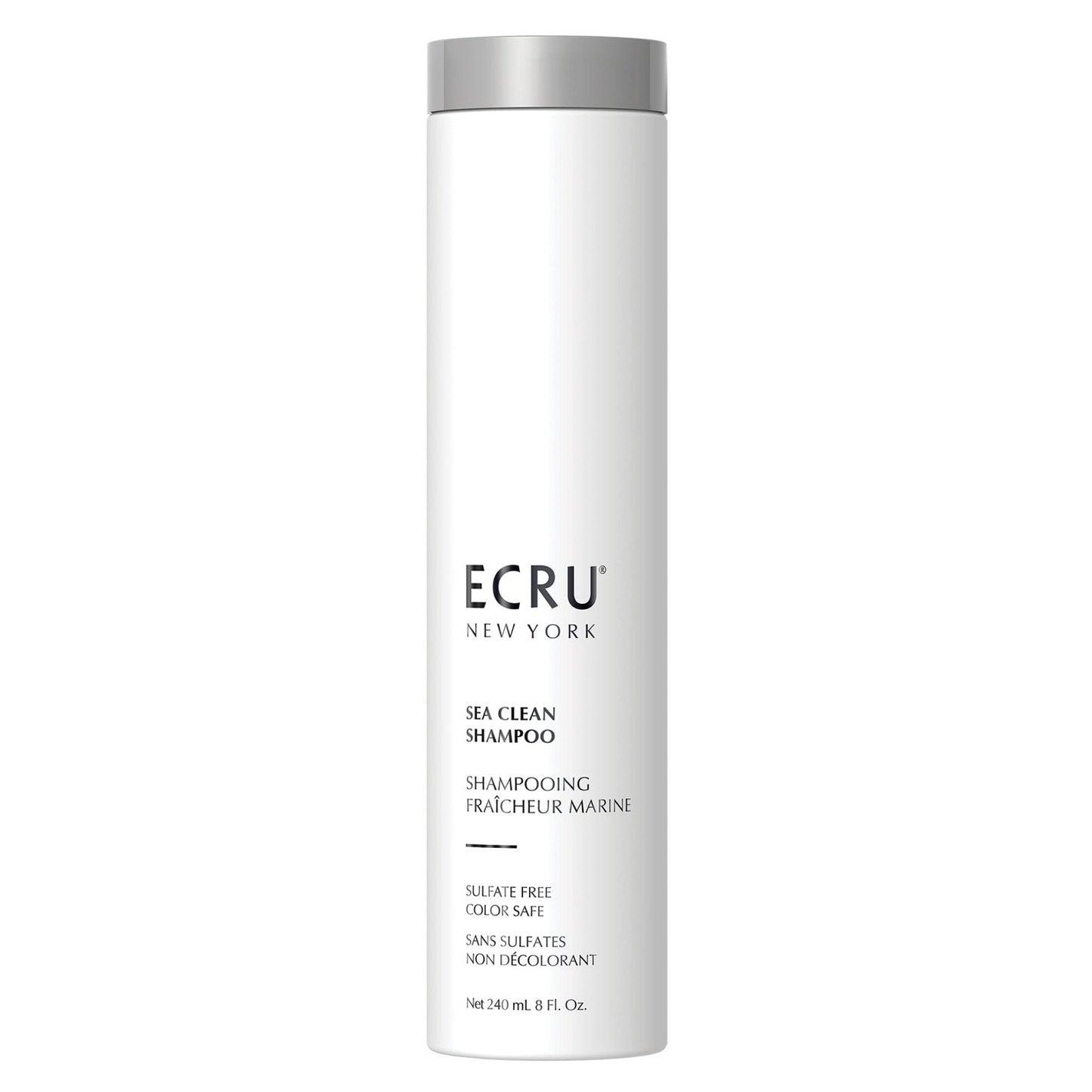 ECRU New York Sea Clean Shampoo, Lightweight Hair Shampoo for Women or Men, 8oz