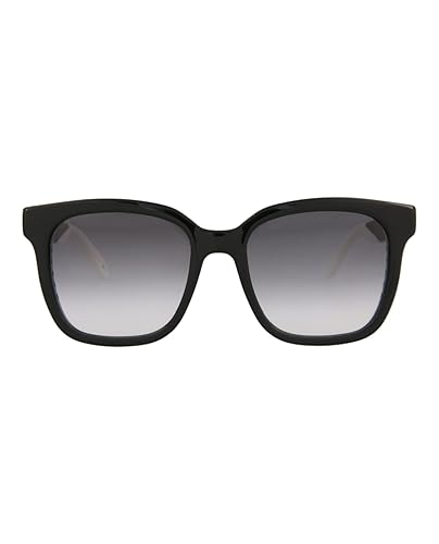 Alexander McQueen Square/Rectangle Sunglasses Black Black Grey Luxury Eyewear Made In Italy Injection Frame Designer Fashion for Everyday Luxury
