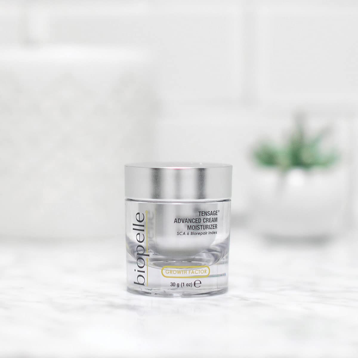 Biopelle Tensage Growth Factor Advanced Moisturizer Face Cream with SCA 6 Biorepair Index, Snail Mucin Moisturizer with Hyaluronic Acid, Antioxidants