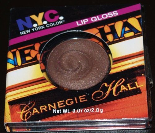 N.Y.C. scene stealers LIP GLOSS, 544A05 Carnegie Hall, 0.07 Oz