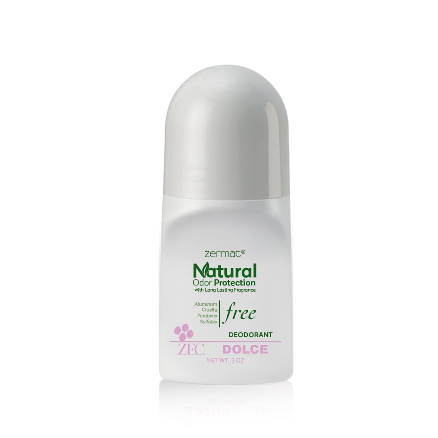 Zermat Distinzion Dolce, Natural Roll-On Deodorant, 3 Oz. Beauty and Personal Care Zermat