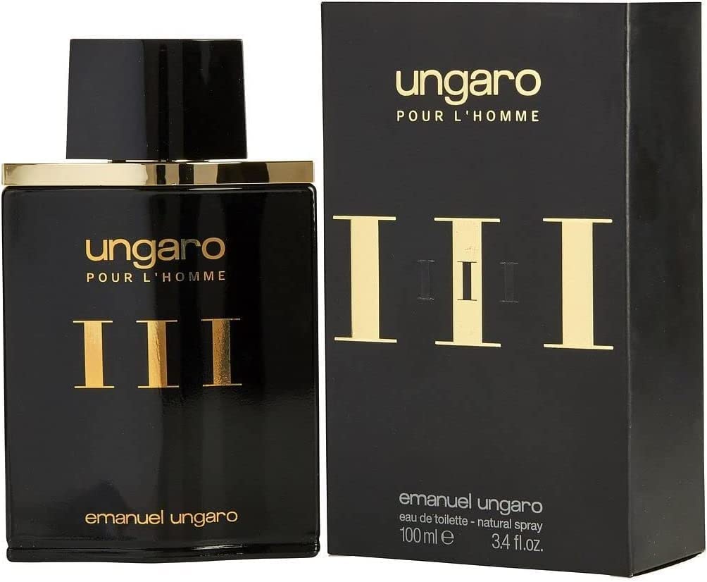 UNGARO POUR L'HOMME III by Emanuel Ungaro 3.4 Ounce / 100 ml EDT Men Cologne Spray
