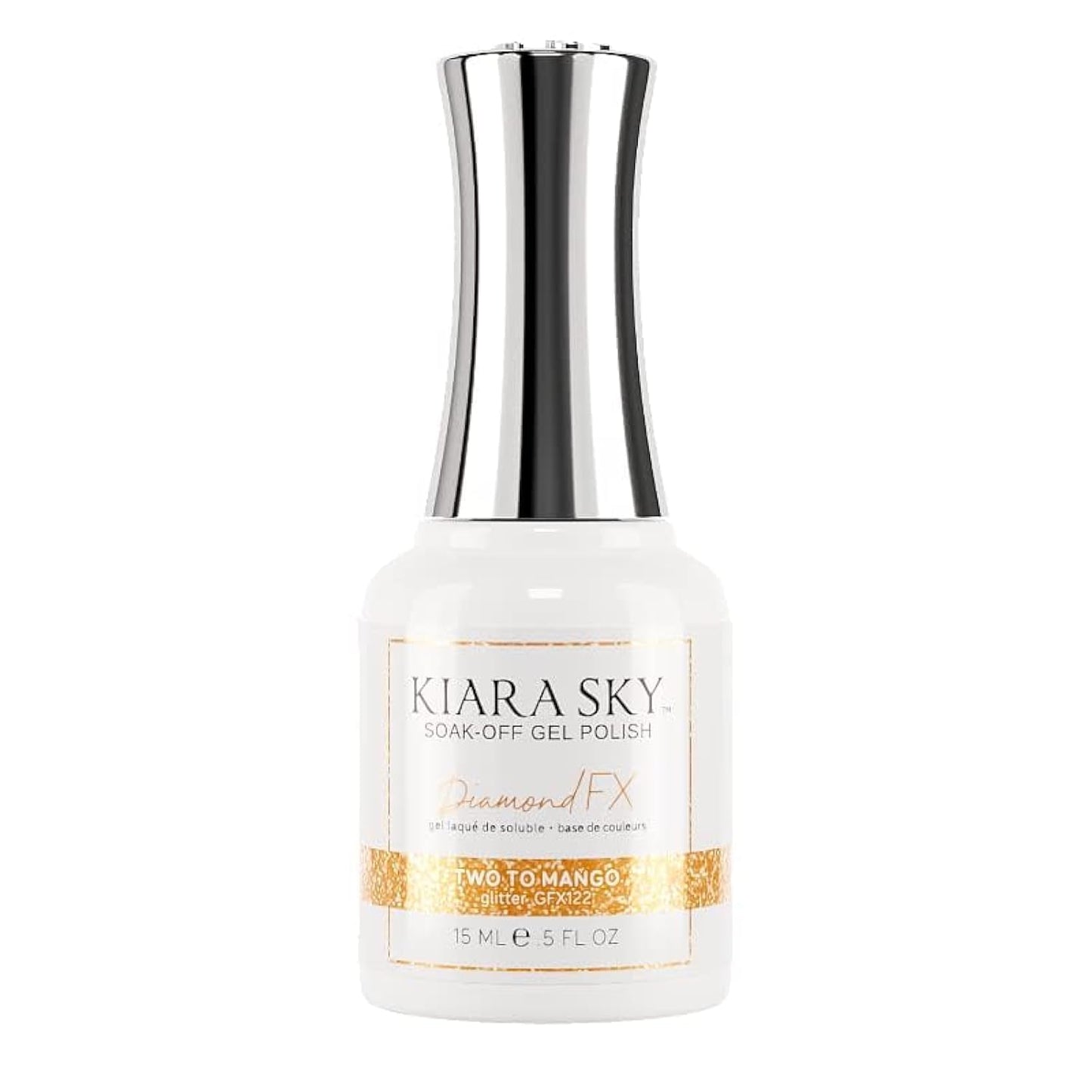 KIARA SKY Diamond FX Reflective Gel Polish (Two to Mango) Beauty & Personal Care KIARA SKY