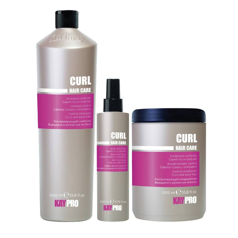 KAYPRO CURL - Curly and Wavy Hair - BIG SET, Clear