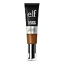e.l.f. Camo CC Cream, SPF 30 Color-Correcting Medium-To-Full Coverage Face Foundation, Delivers An Airbrushed Finish, Vegan & Cruelty-Free, Deep 530 W