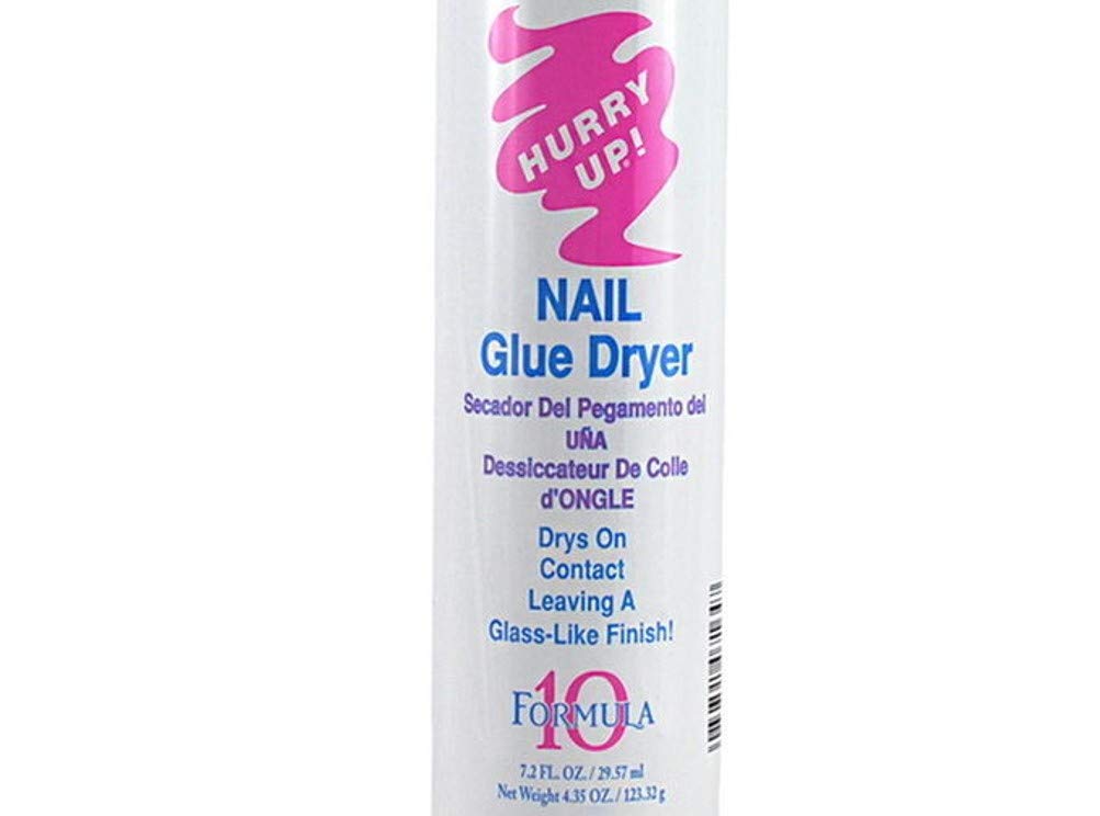 2 X NEW Nail Glue Dryer Drys On Contact Leaving A Glass Like Finish 10 Formula 7.2 fl oz Beauty & Personal Care C.N.